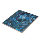 Blütenblume Keramik Tile Fliese (Seite)