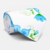 Blütenblume Krawatte (Gerollt)