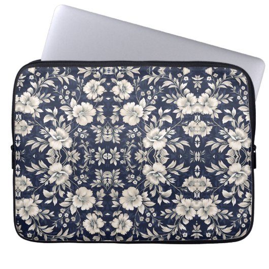 Blütenblume Laptopschutzhülle (Vorderseite)