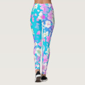 Blütenblume Leggings (Rückseite)