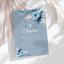 Blütenblume Moderne Taufe