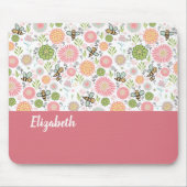 Blütenblume Mousepad (Vorne)