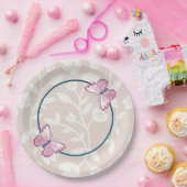 Blütenblume Pappteller (Party)