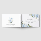 Blütenblumen, Grünpflanzen, Boho, Blumenzehen Gästebuch (Voll)