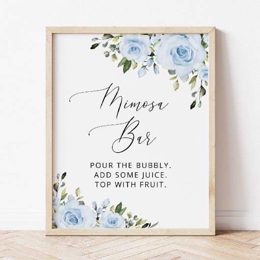 Blütenblumen, Grünpflanzen, Boho, Mimosa Bar Poster