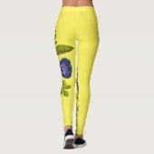 Blütenblumen Leggings (Rückseite)