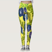 Blütenblumen Leggings (Vorderseite)