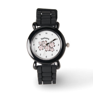 Blütenblüte Armbanduhr