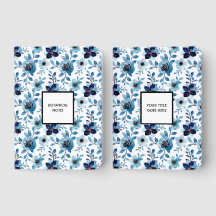 Blütenblüte blau weiß glänzend gefüttert Luxus