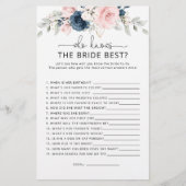 Blütenblüte der Marine Wer das beste Spiel der Bra (Vorderseite)