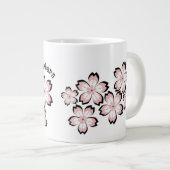Blütenblüte Jumbo-Tasse (Vorderseite Rechts)
