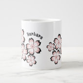 Blütenblüte Jumbo-Tasse (Vorderseite)