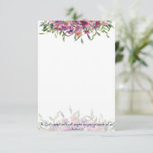 Blütenblüte Karte (Stehend Vorderseite)