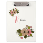 Blütenblüte Klemmbrett (Vorderseite)