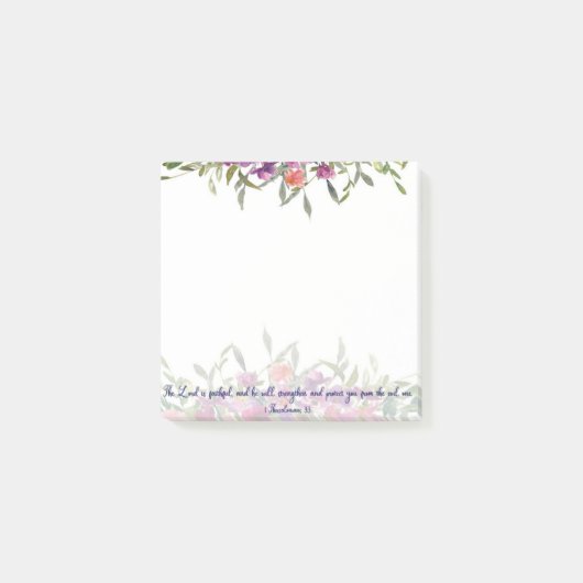 Blütenblüte Post-it Klebezettel (Vorderseite)