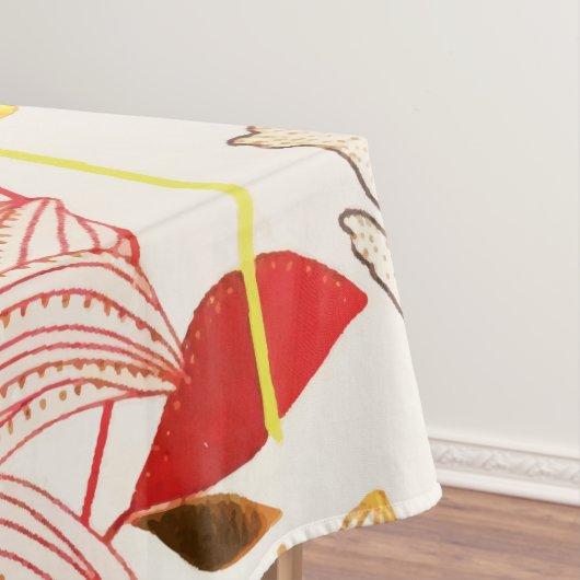 Blütenblüte Rosa Sonnenblumen Tischdecke (Beispiel)