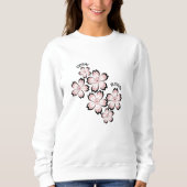 Blütenblüte Sweatshirt (Vorderseite)