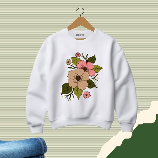 Blütenblüte Sweatshirt