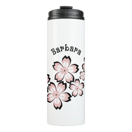 Blütenblüte Thermosbecher (Vorderseite)