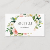 Blütenblüte Visitenkarte (Vorderseite)