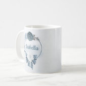 Blütenblüten botanisch kaffeetasse (Vorderseite Links)