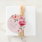 Blütenblüten Delight Baby Dusche Geschenkanhänger (Beispiel)