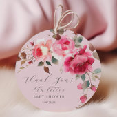 Blütenblüten Delight Baby Dusche Geschenkanhänger