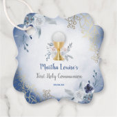 Blütenblüten der Heiligen Kommunion Geschenkanhänger (Vorderseite)