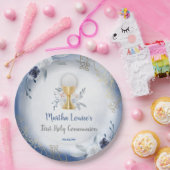 Blütenblüten der Heiligen Kommunion Pappteller (Party)