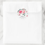 Blütenblüten Erste Kommune Runder Aufkleber (Tasche)