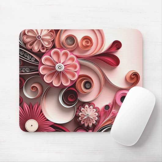 Blütenblüten Mousepad (Mit Mouse)