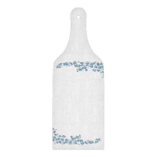 Blütenblüten Schneidebrett (Vorderseite)