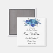 Blütenblütenblüte Speichern Sie die Einladung zum Magnet (Vorderseite/Rückseite)