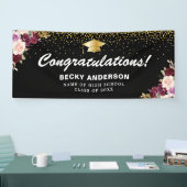 Blütenblütenblütenbanner für Abschluss Banner (Messe)