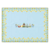 Blütenblütenblütenblüte im Osterfrühling Tischdecke (Vorderseite (Horizontal))