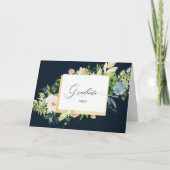 Blütenblütenblütenblütenblüte Foto Faltender Absch Karte (Vorderseite)