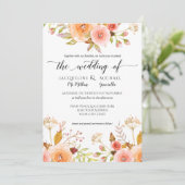 Blütenblütenblütenblütenblütenblätter, Rose Leaf F Einladung (Stehend Vorderseite)