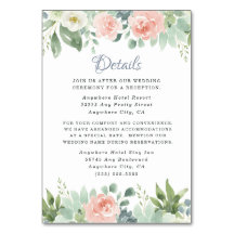 Blütenblütenblütenblütenkarten für Hochzeiten