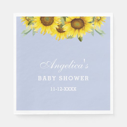 Blütenblütenblütendusche Serviette (Vorderseite)