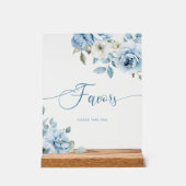 Blütenblütenfavoriten Acrylschild (Vorderseite)