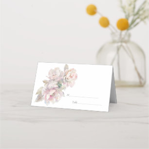 Blütenblütenhochzeit Platzkarte