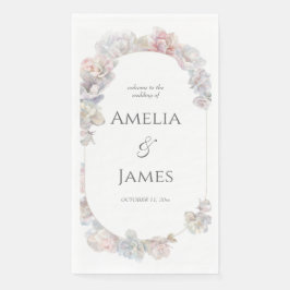 Blütenblütenhochzeit Serviette