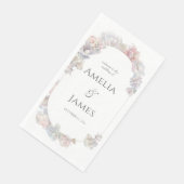 Blütenblütenhochzeit Serviette (Ecke)