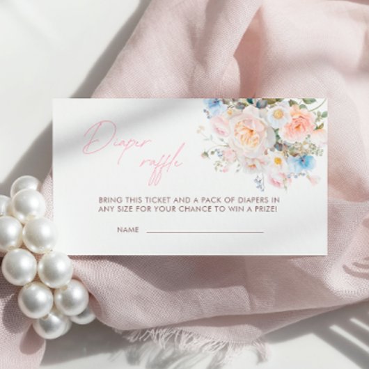 Blütenblütenpink-Windelwunde Begleitkarte