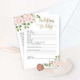 Blütenblütenvorhersagen für das Baby