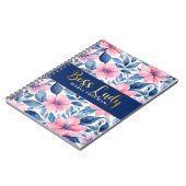 Blütenbossdame Notizblock (Linke Seite)