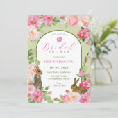 Blütenbraun Einladung (Stehend Vorderseite)