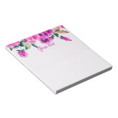 Blütenbraun Notizblock (angewinkelt)