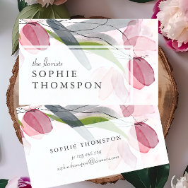 Blütenbraun Visitenkarte