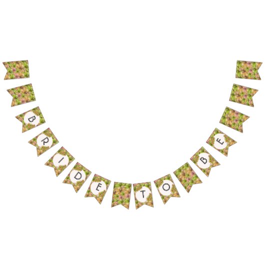 Blütenbraut Wimpelkette (Alle)